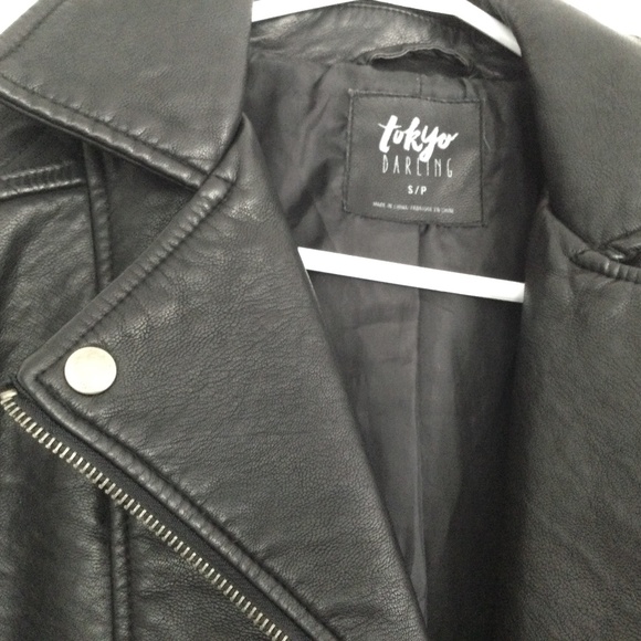 Faux leather jacket - Picture 8 of 9